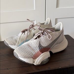 Nike Cream and White Sneakers